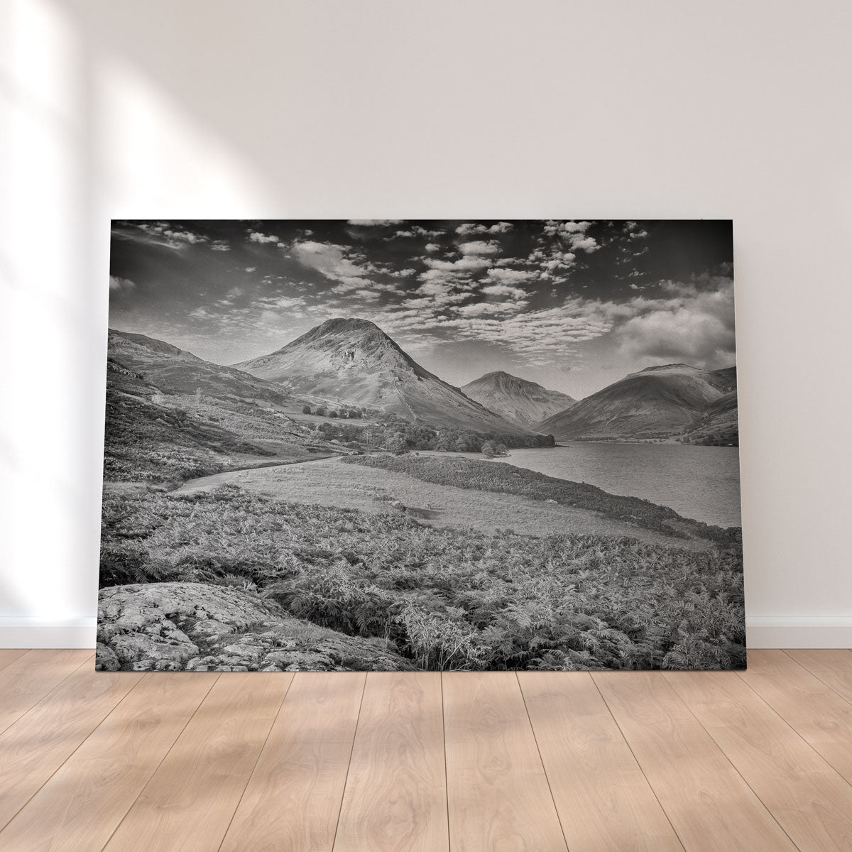 Stunning Grey Peaks Wall Art by Mike Cotton