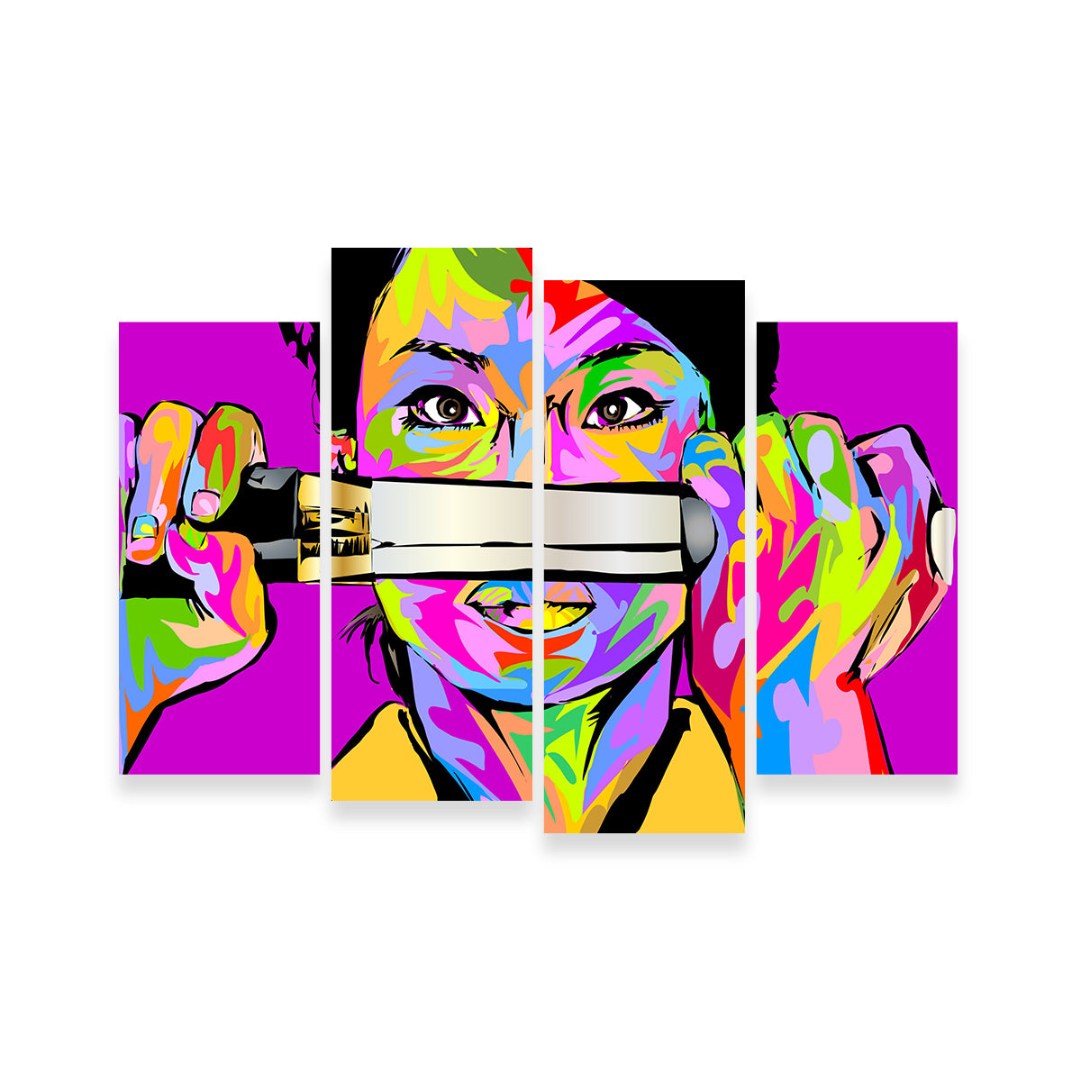 Stunning Ore Niishi Wall Art - Handmade Canvas Print