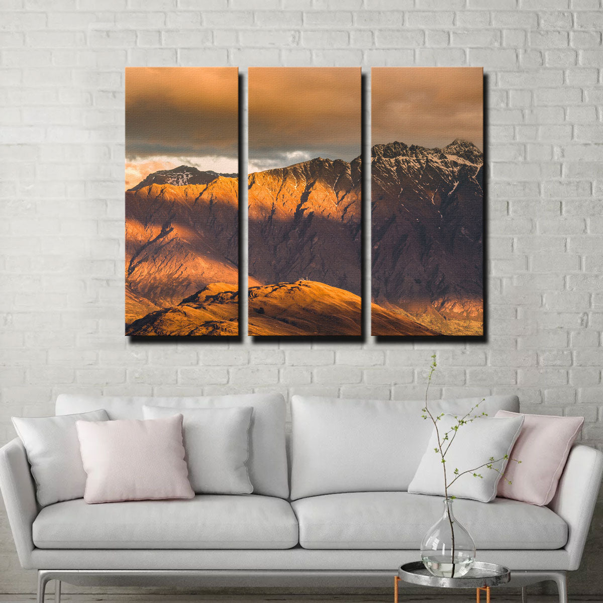 Stunning Queenstown Range Wall Art by Mike Cotton