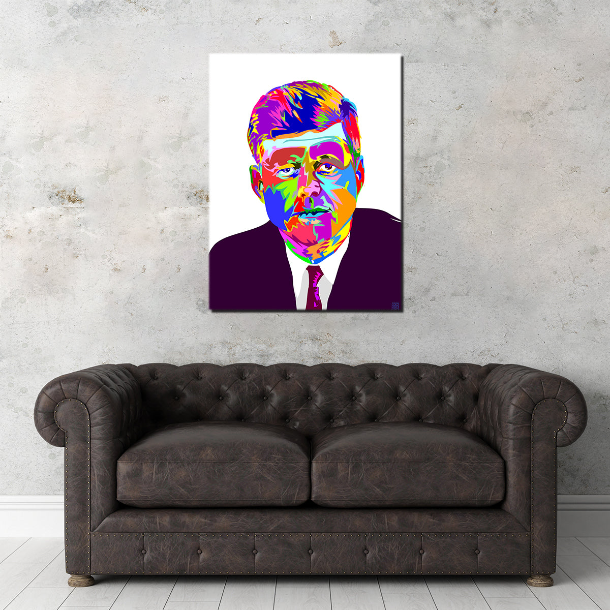 JKF Premium Wall Art by Technodrome1
