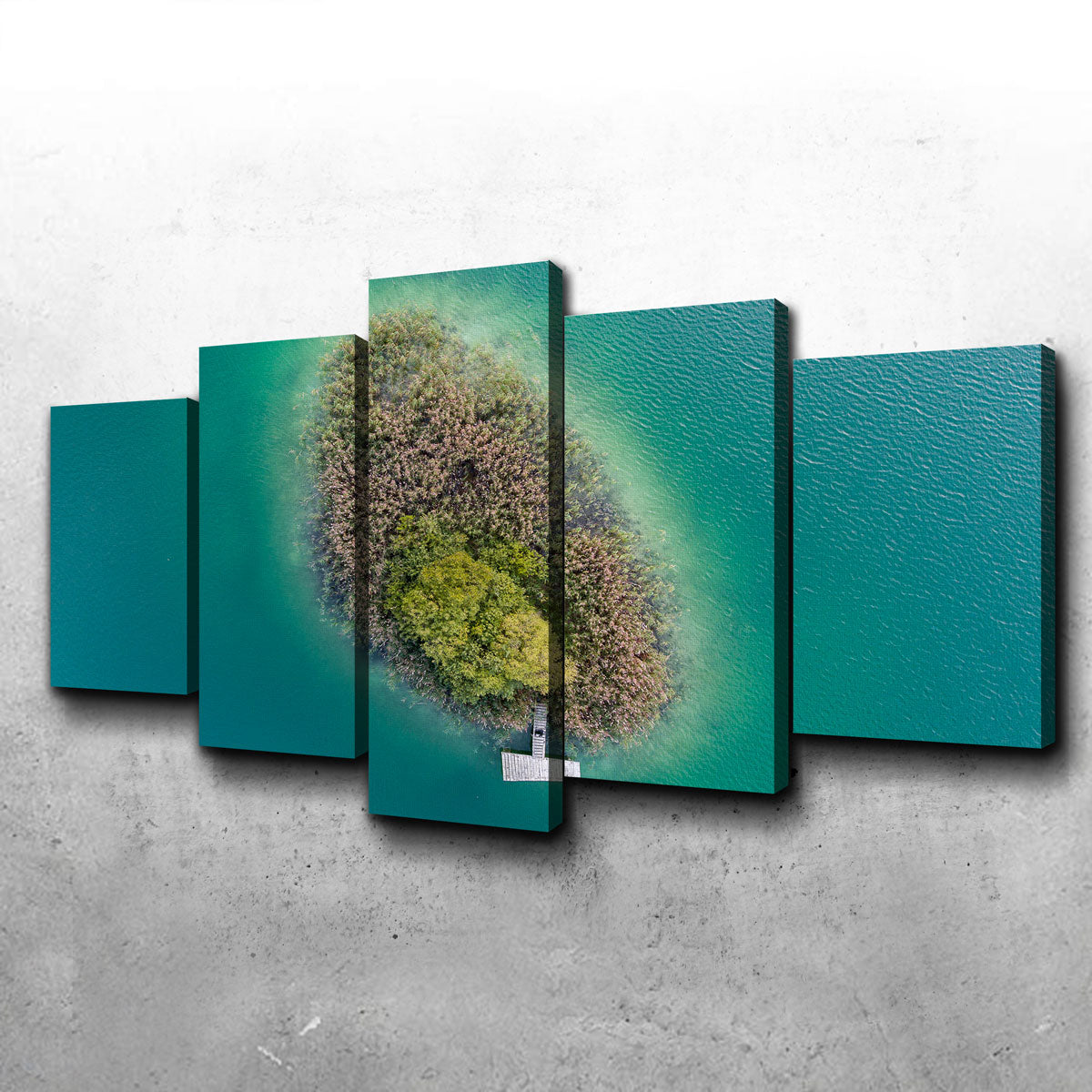 Stunning Island For Two Wall Art by Karolis Janulis