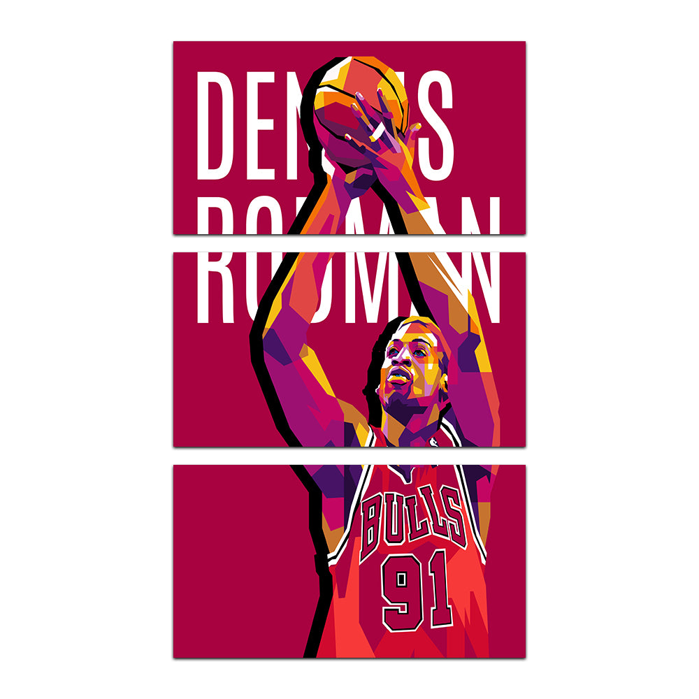 Dennis Rodman Stunning Wall Art for Your Home Decor