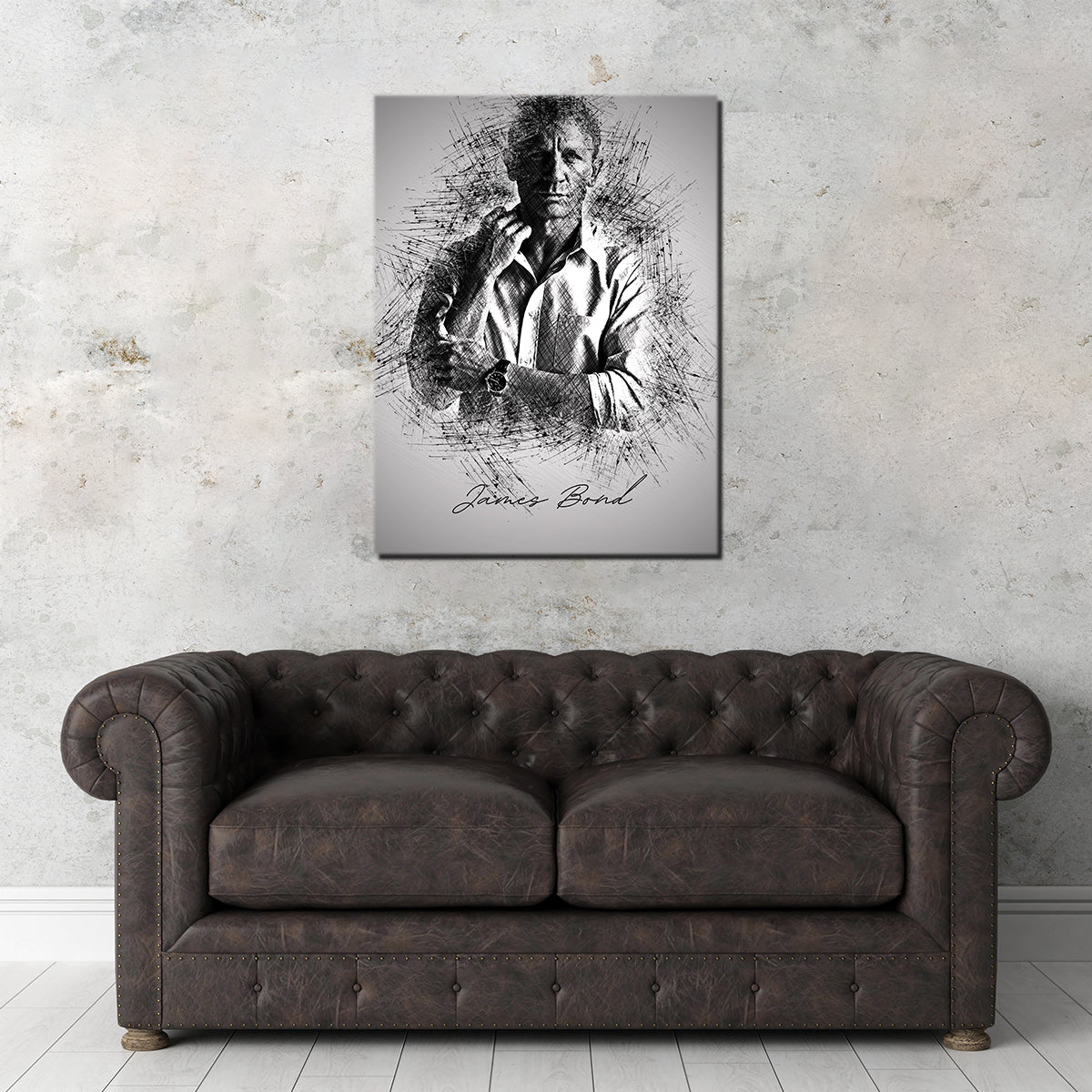 Stunning James Bond Sleeves Wall Art for Your Home Decor