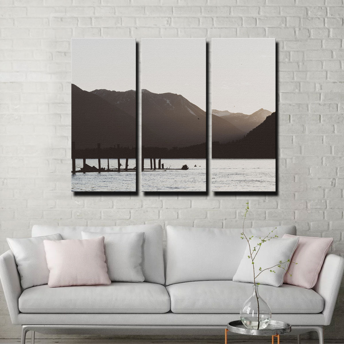 Exquisite Remnants of a Dock Wall Art by Mike Cotton