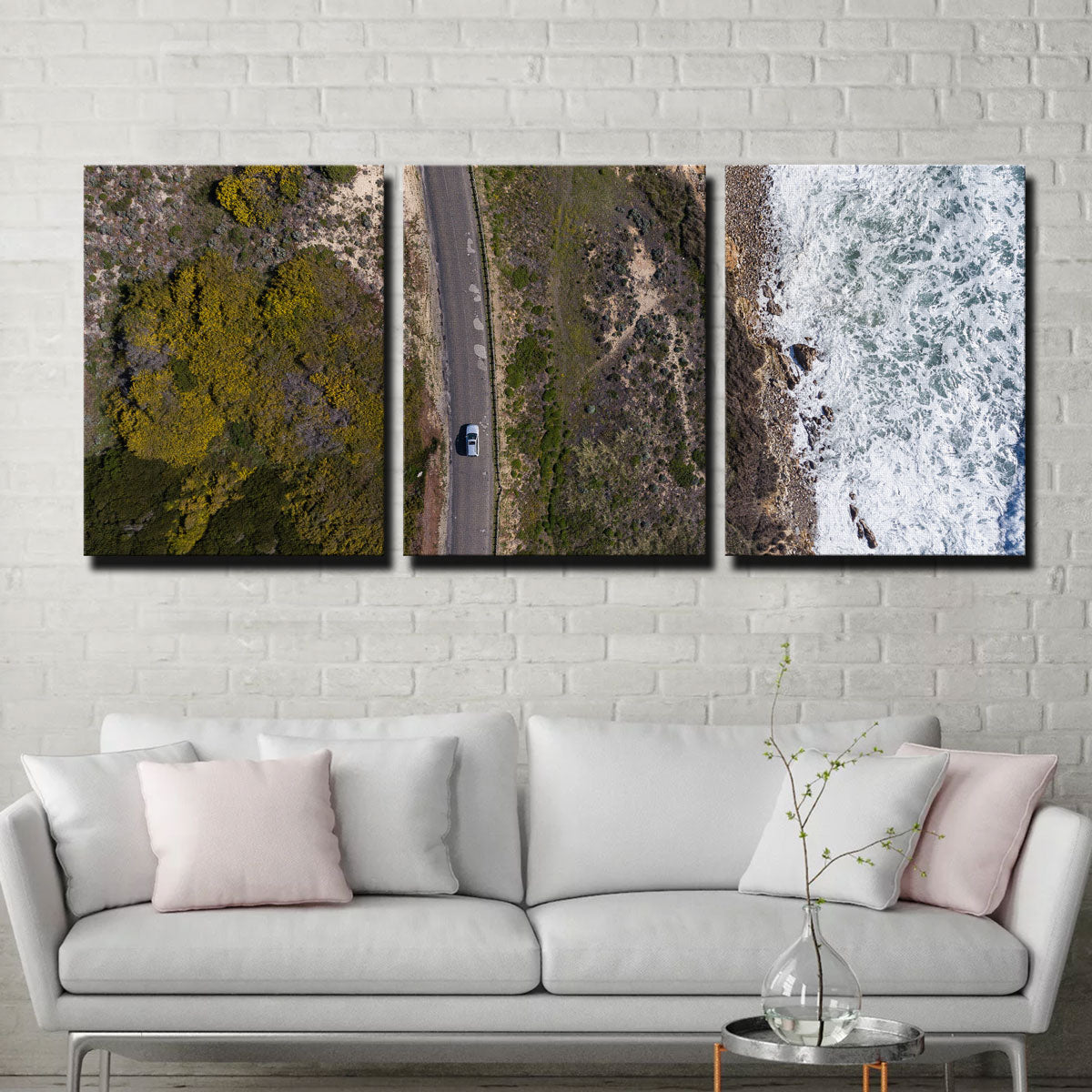 Drive With A View Wall Art - Stunning Sustainable Canvas Artwork