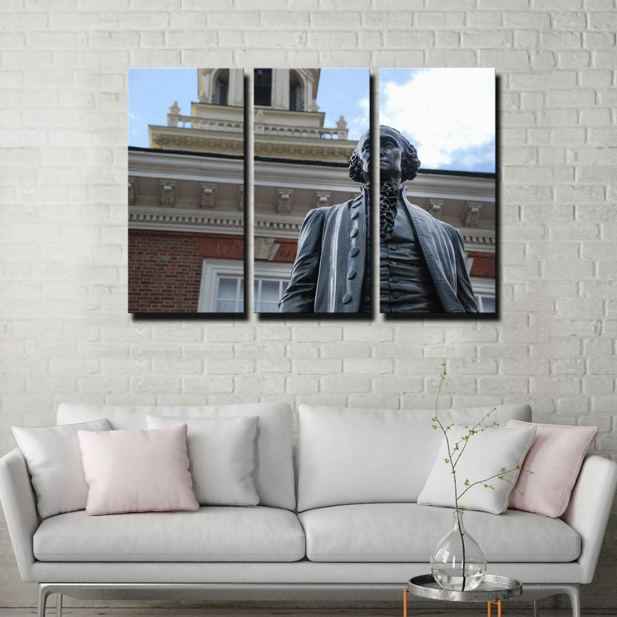 Exquisite George Washington Independence Hall Wall Art for Your Home Decor