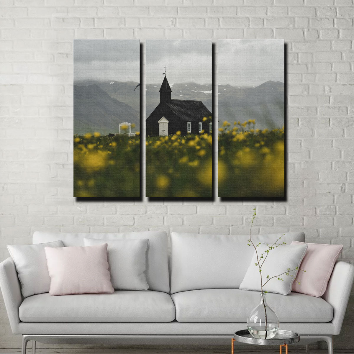 Exquisite Church Flowers Wall Art by Dennis Maida