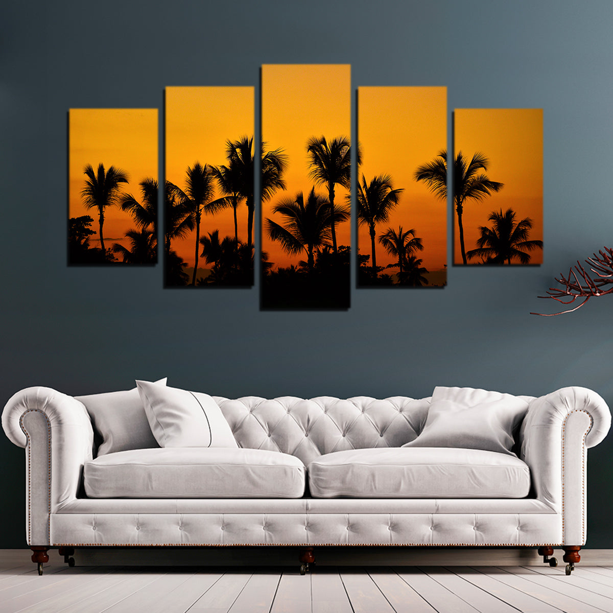 Stunning Dominican Sunset 2 Wall Art by George Sorin