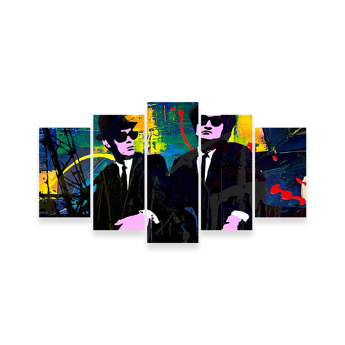 Stunning The Blues Brothers Wall Art by Stephen Chambers