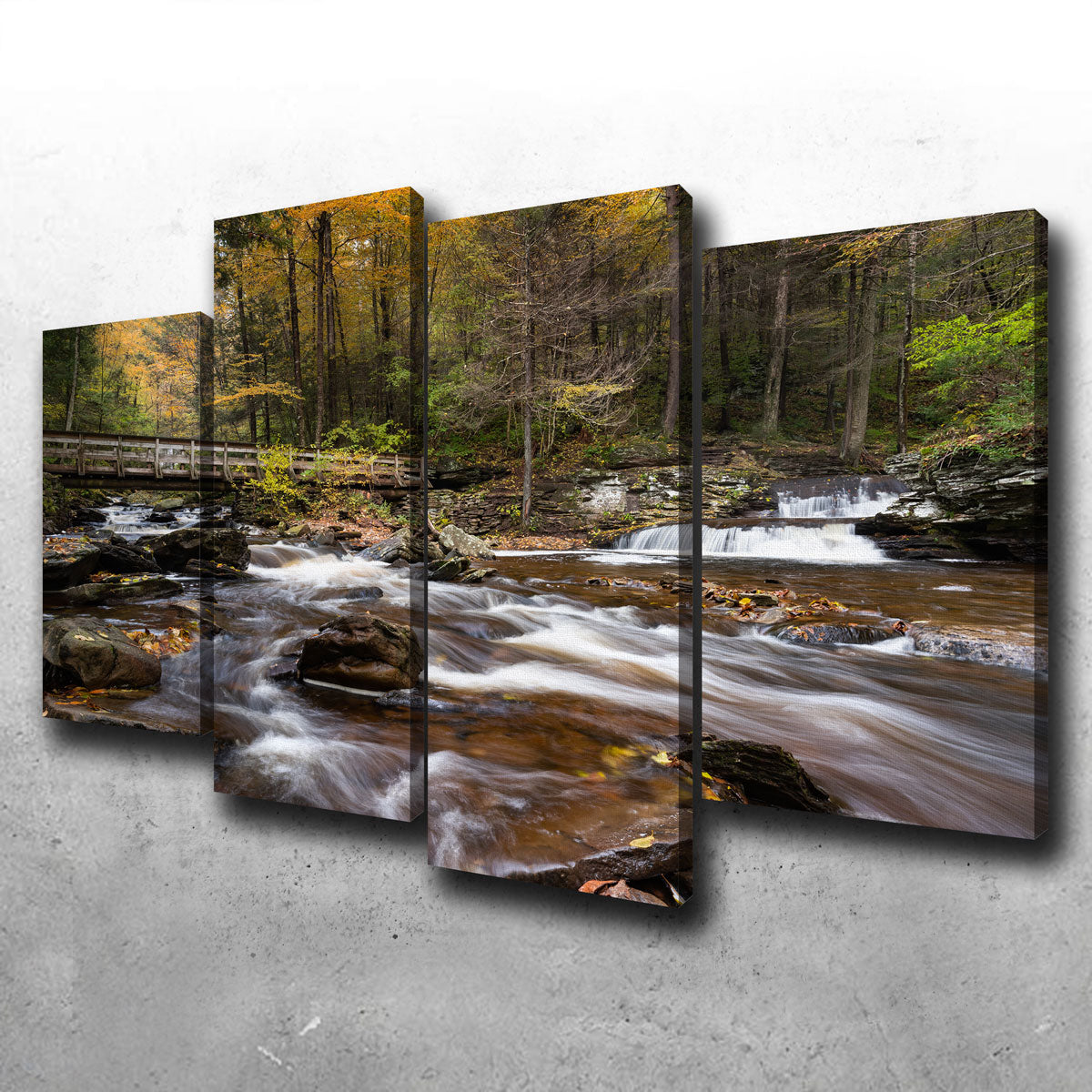 Exquisite Rivers Meet Wall Art by Shaun Mayer