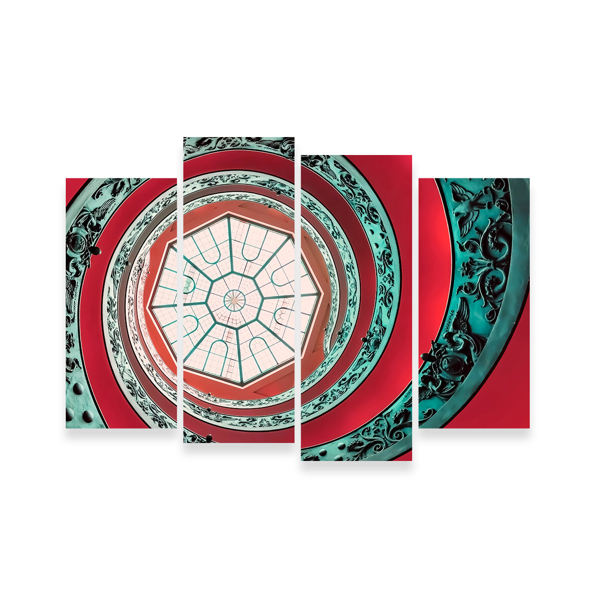 Stunning Spiral Skylight Wall Art for Home Decor
