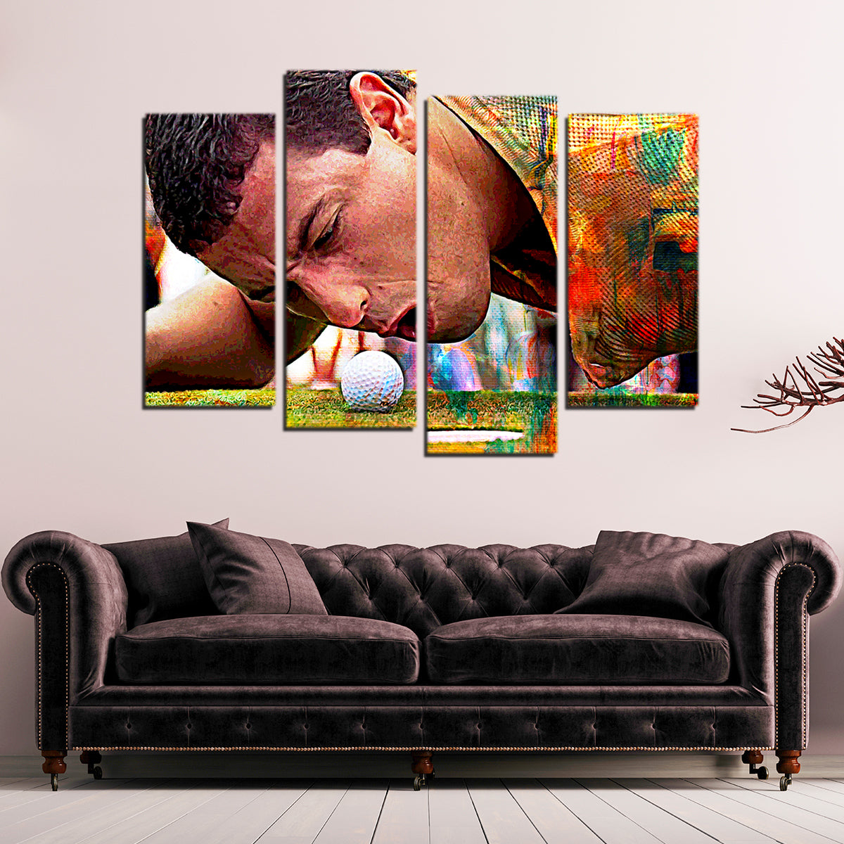 Happy Gilmore High - Quality Wall Art for Home Decor