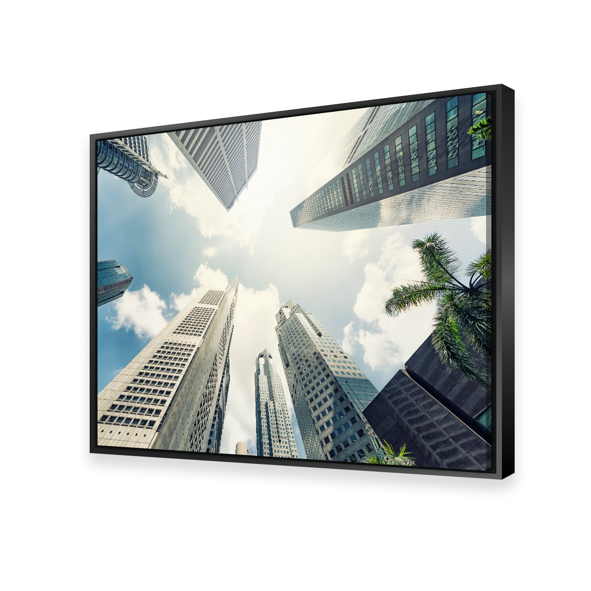 Exquisite Raffles Place Wall Art by Manjik Pictures