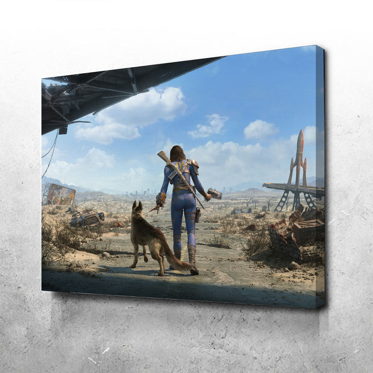 Sole Survivor Fallout Stunning Wall Art for Your Home Decor
