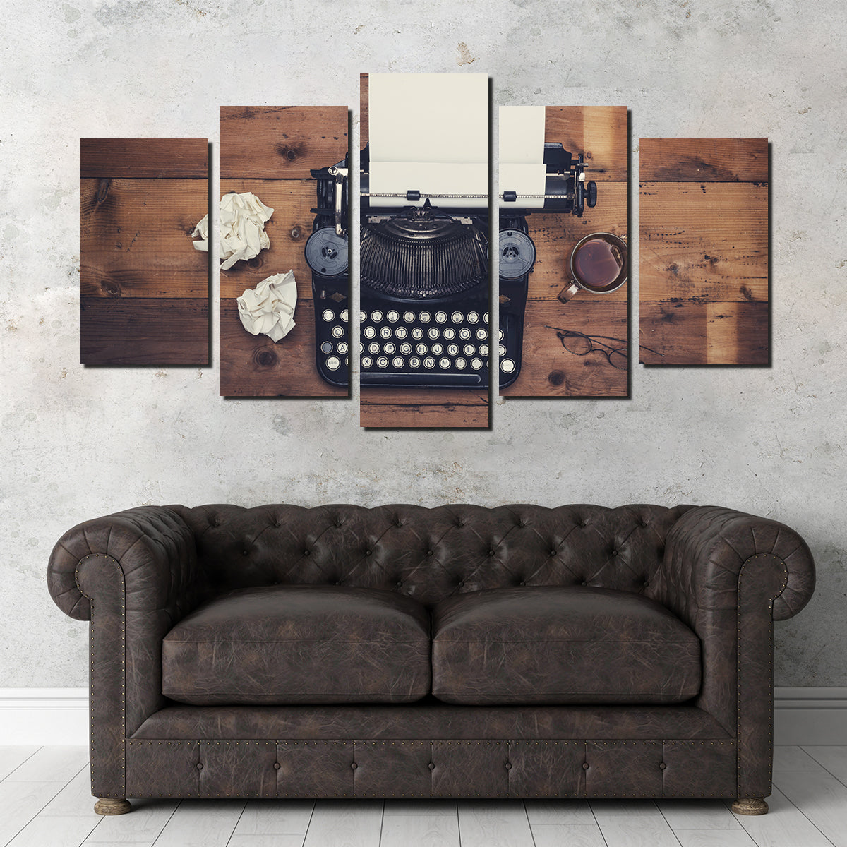 Vintage-Style Retro Typewriter
