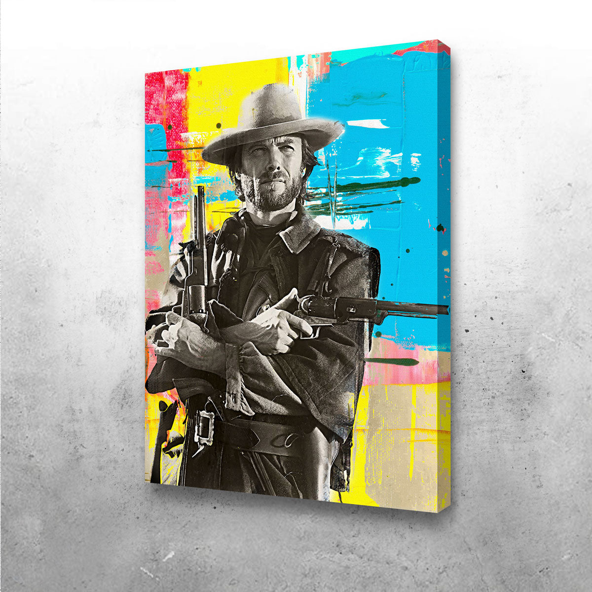 Stunning Clint Eastwood Wall Art for Home Decor