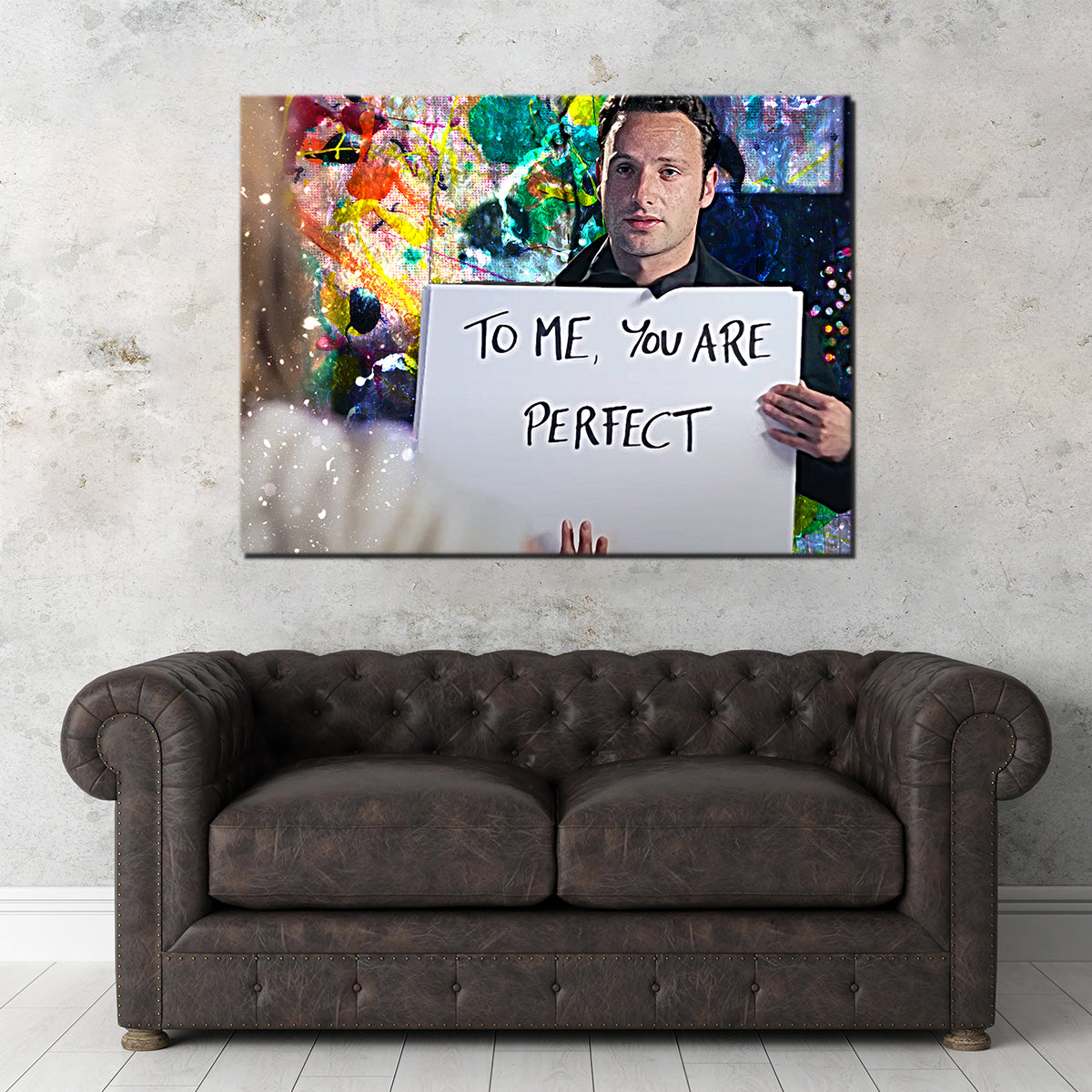 Romantic 'Love Actually' Wall Art for Stunning Home Decor
