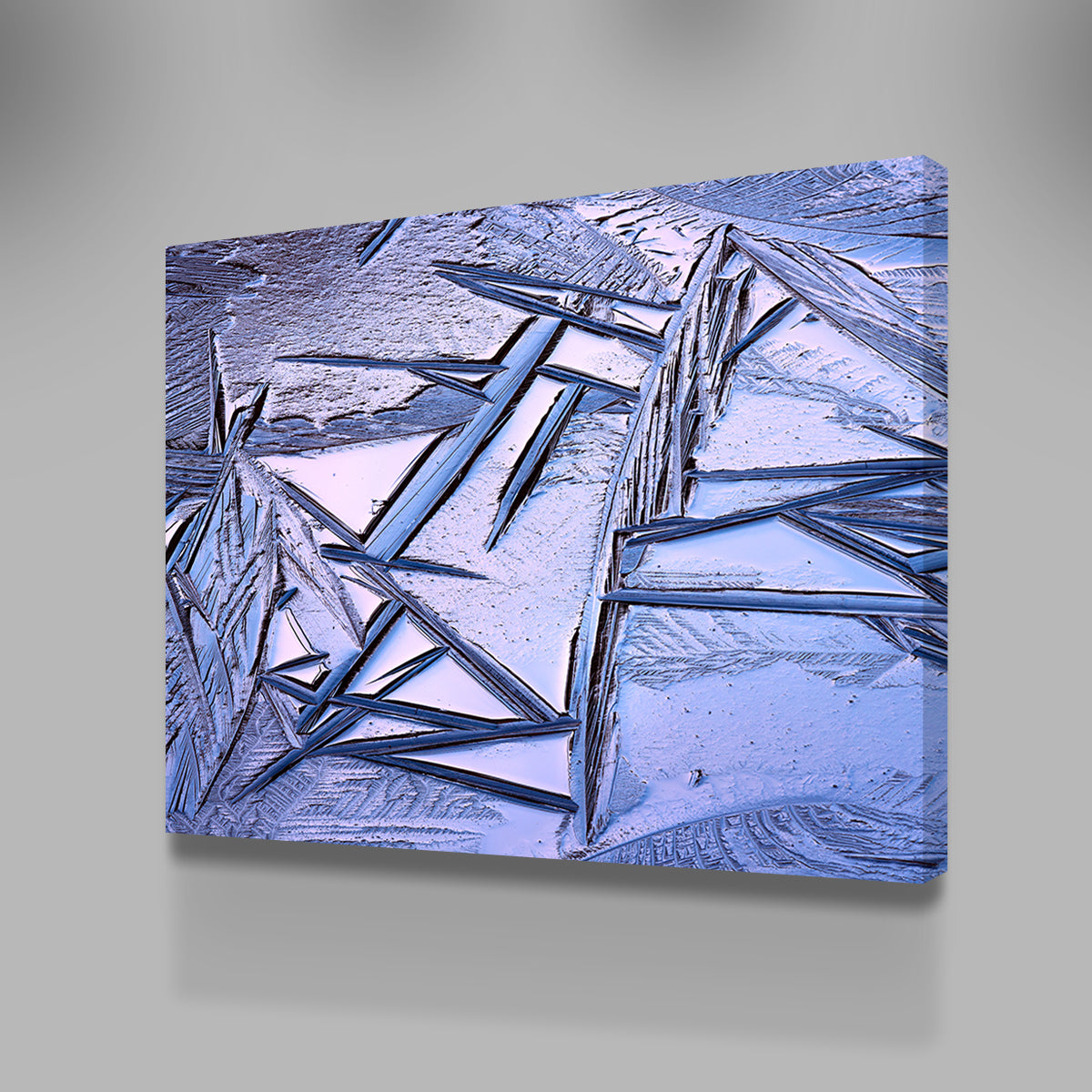 Bog Ice Morning Reflection Stunning Wall Art by Shaun Mayer