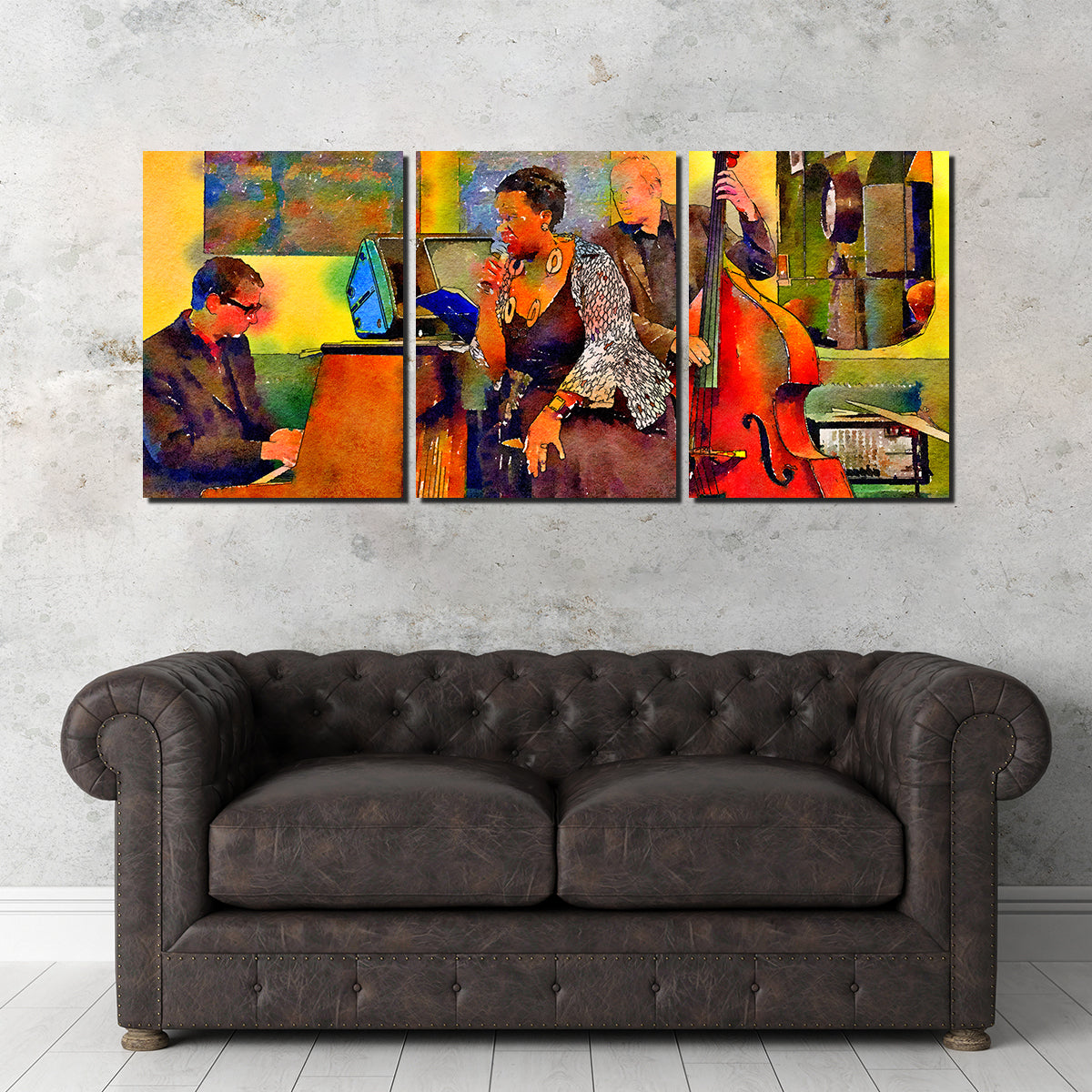Exquisite Jazz Cafe Wall Art for Stunning Interior Decor