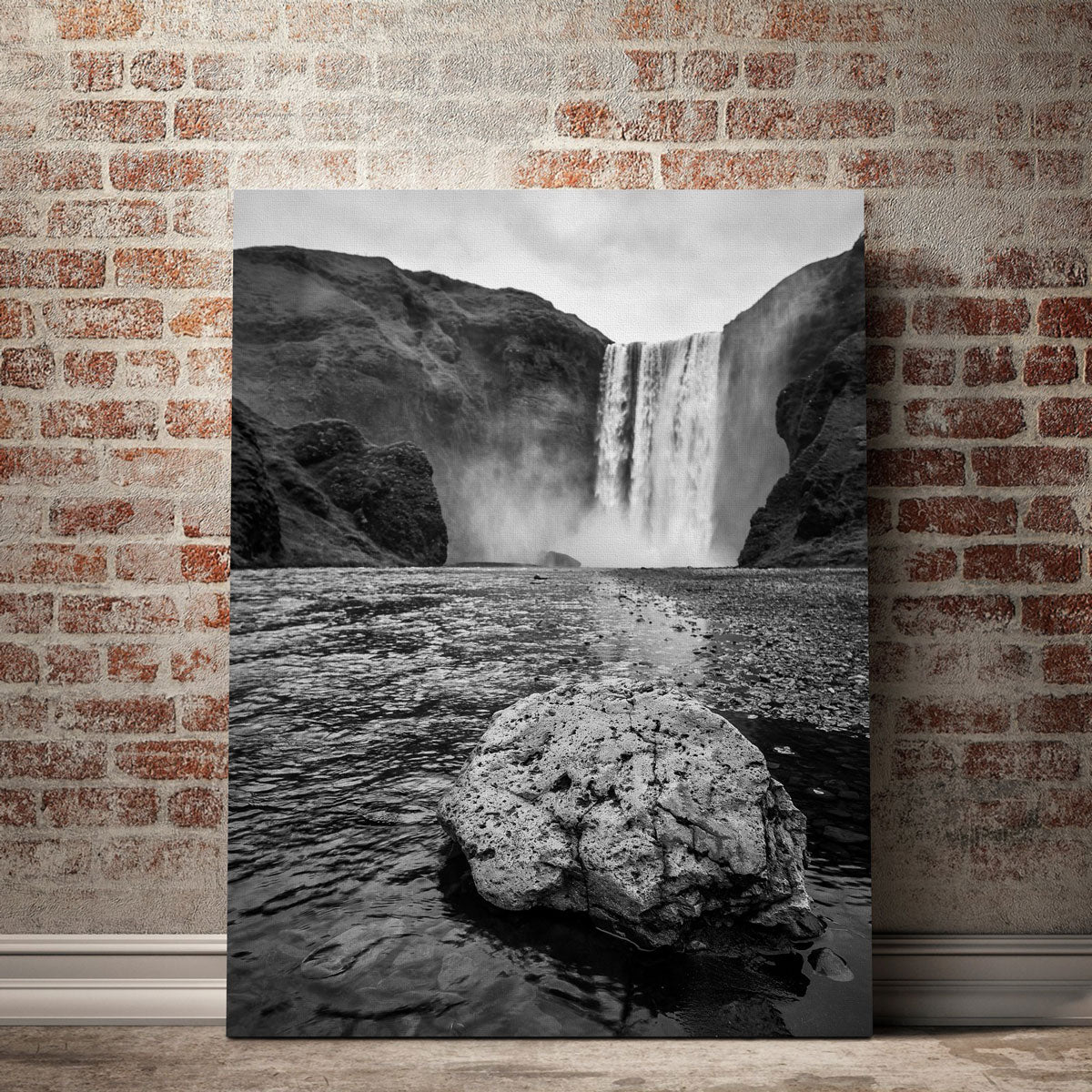 Stunning Rock Fall Wall Art by Dennis Maida