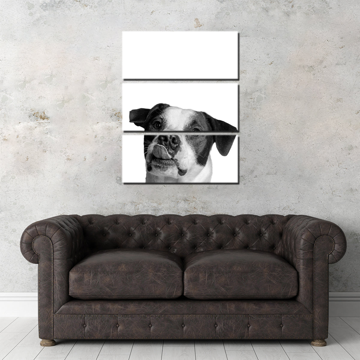 Stylish Dog Wall Art by Lawisi