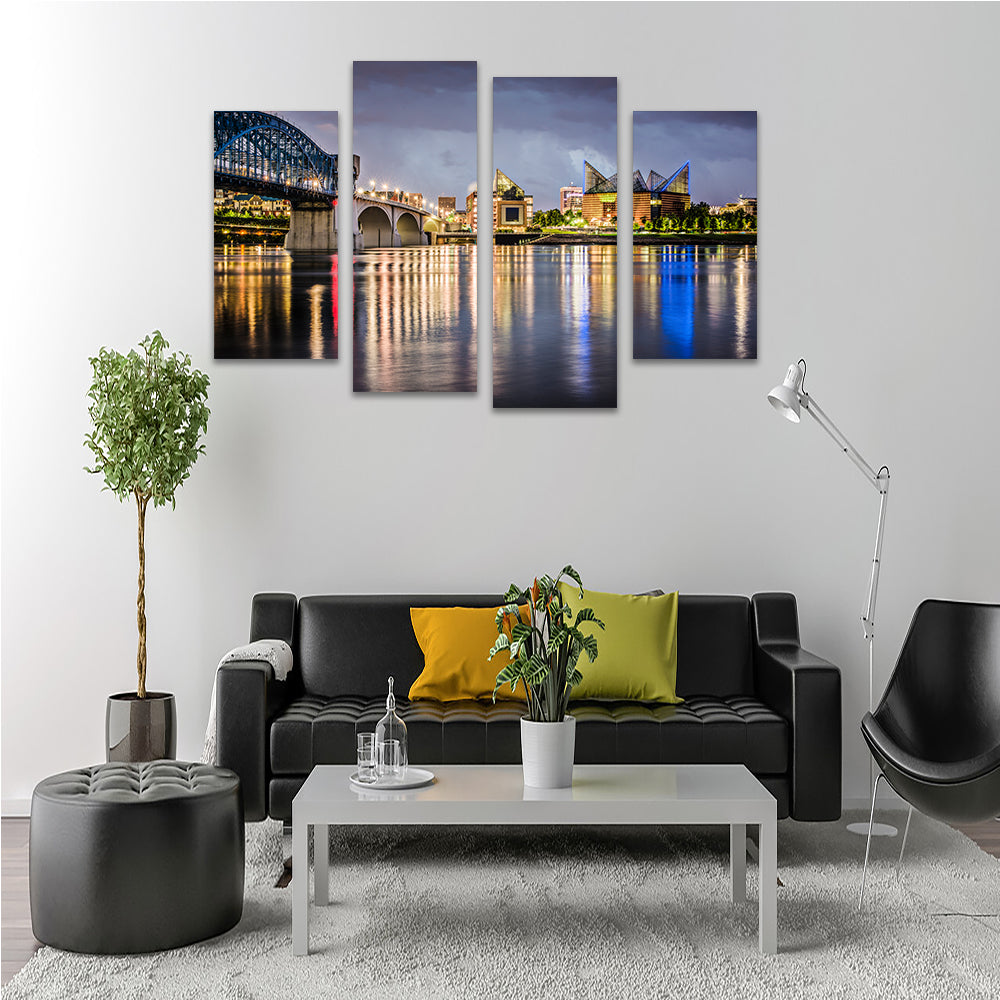 Stunning Chattanooga Tennessee River Wall Art for Your Home Decor