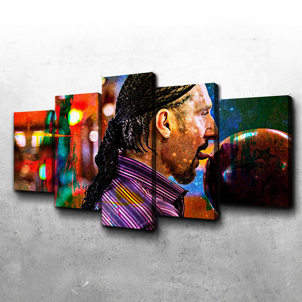Stunning Quintana Wall Art - Handmade with Museum Quality Canvas
