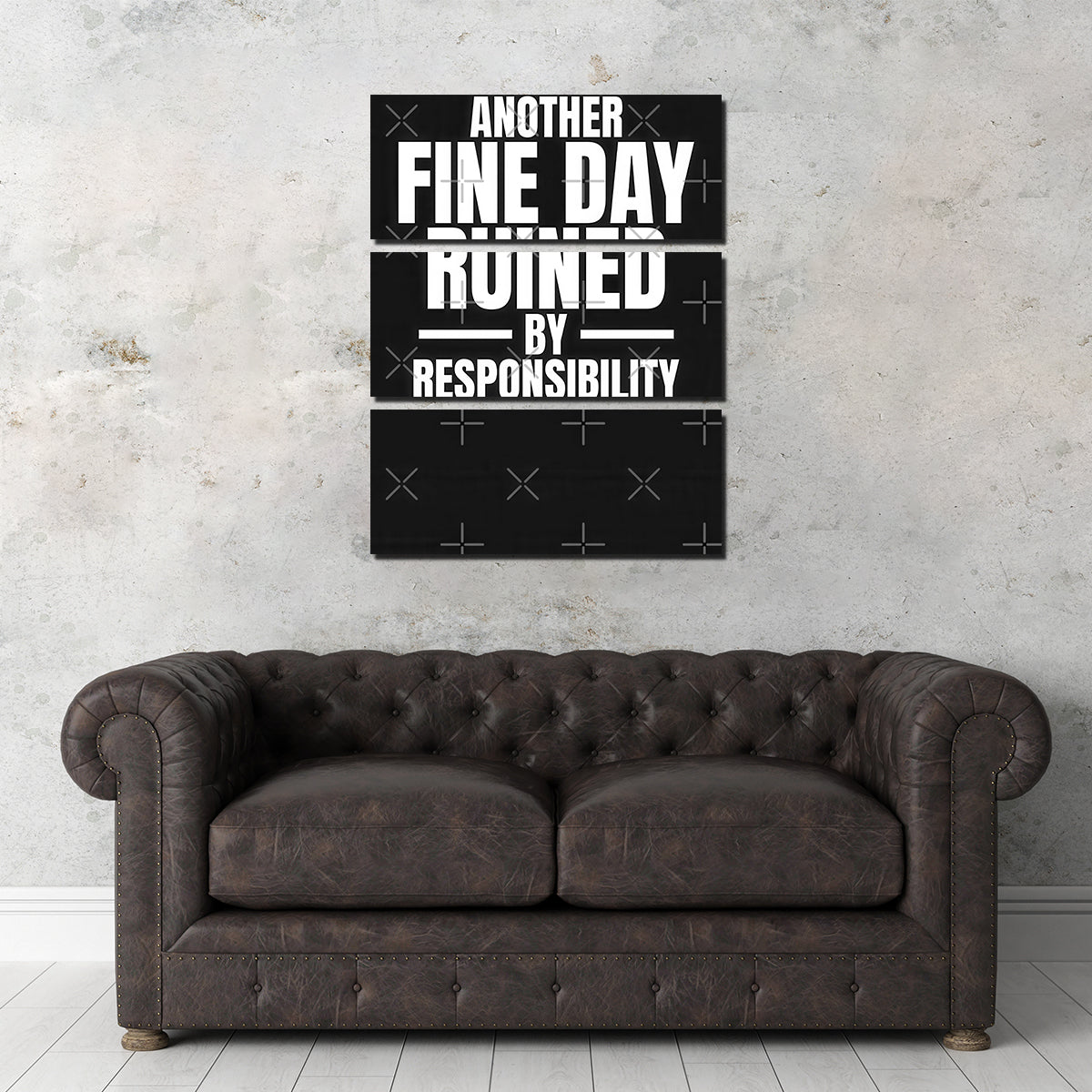 Eco-Friendly Responsibility Wall Art with Museum-Quality Canvas