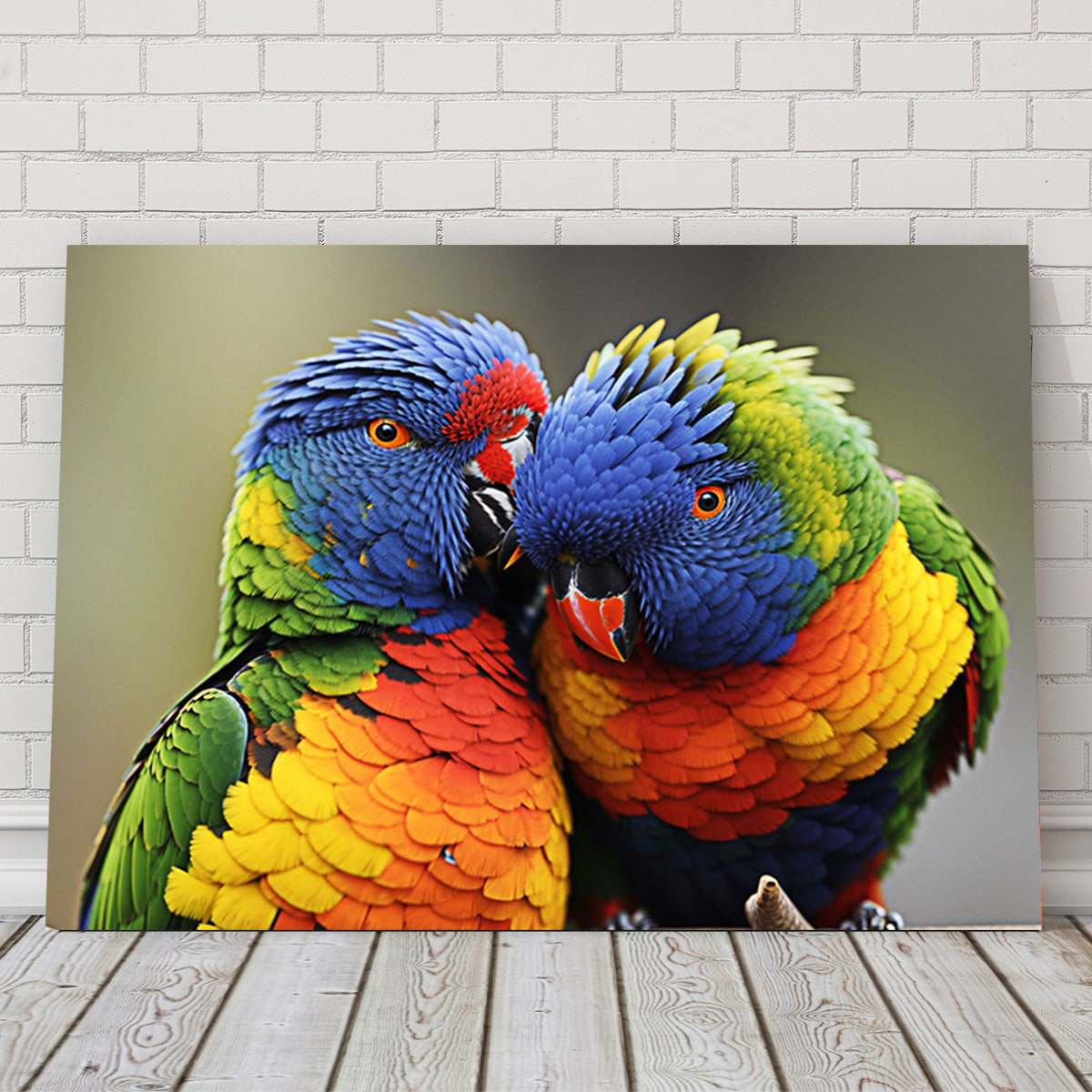 Stunning Lorikeet Birds Wall Art for Your Home Decor