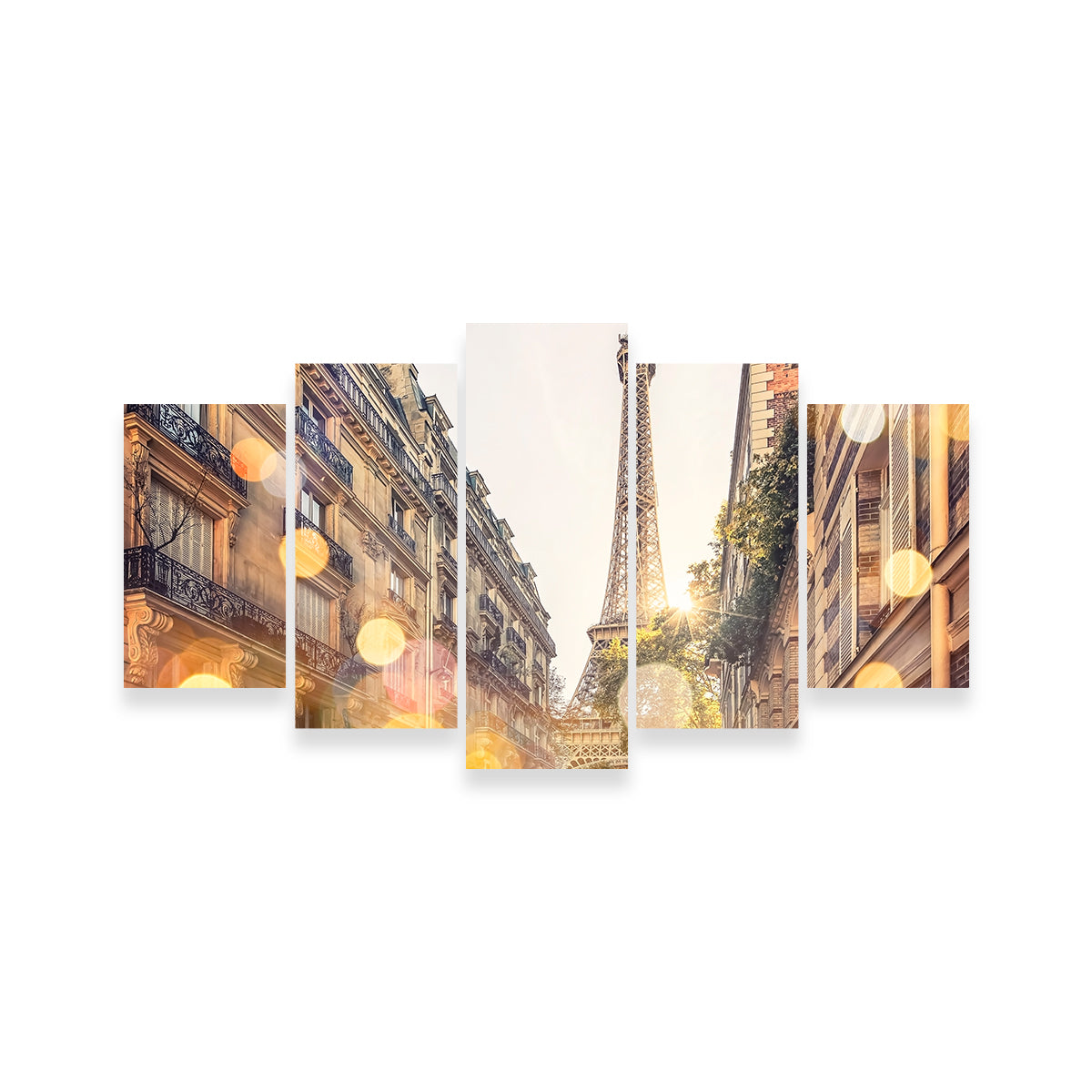 Enchanting Bokeh in Paris Wall Art for Home Decor