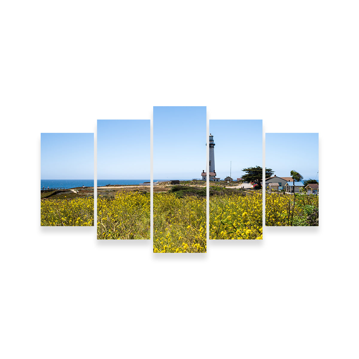 Stunning Pacific Coast Hwy Lighthouse Wall Art by Barry Pack