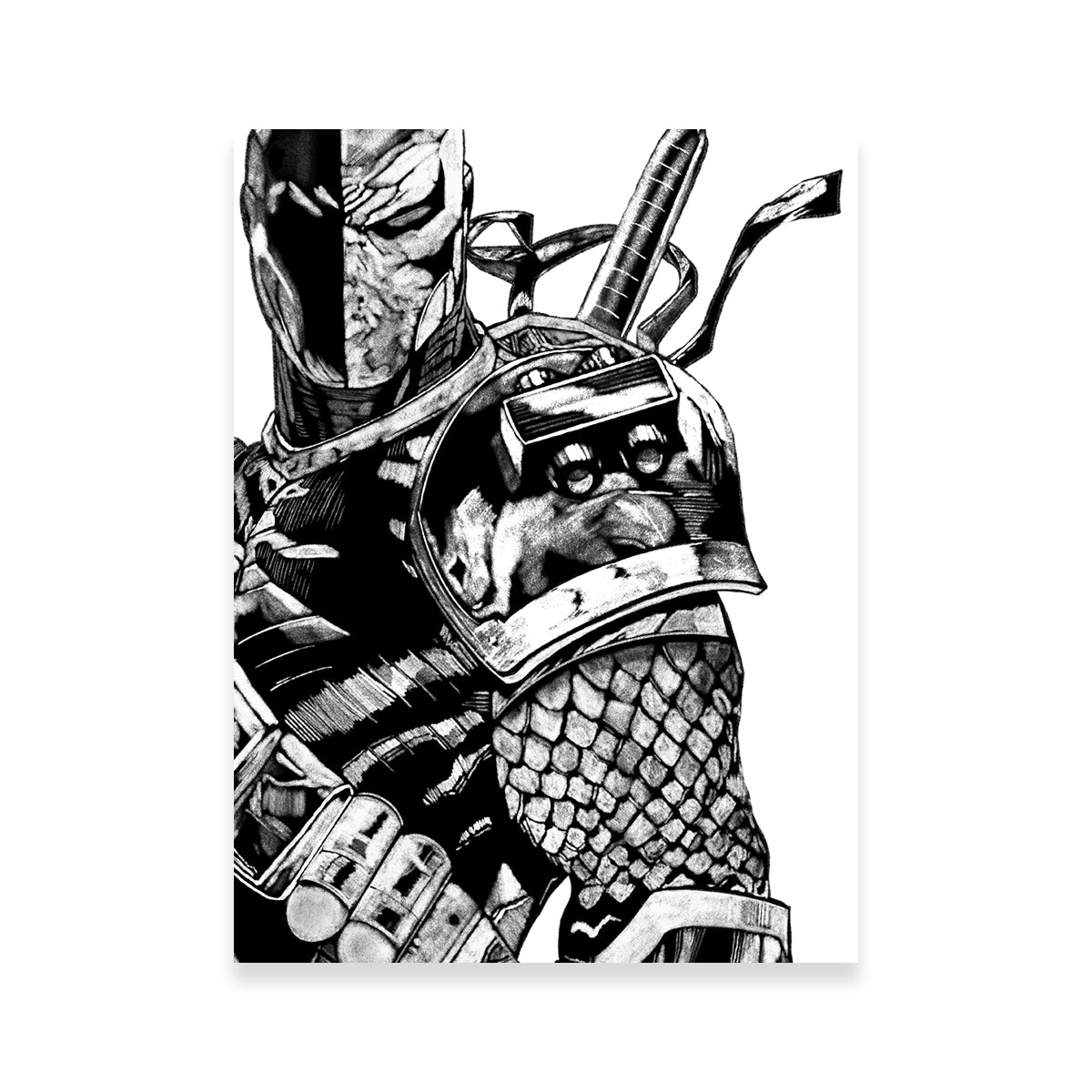 Stunning Deathstroke Wall Art by JPS Darko Art