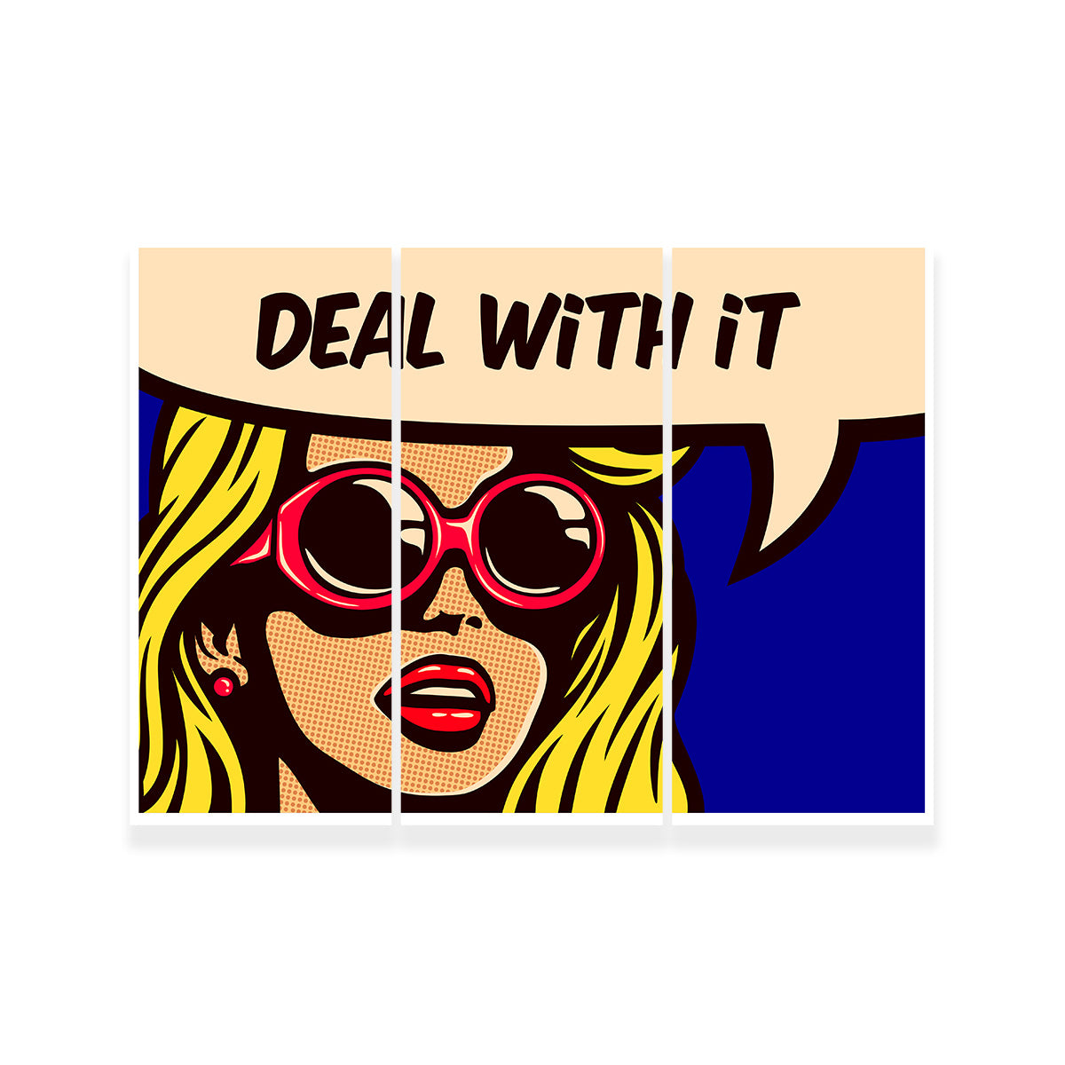 Eye - Catching Deal With it Wall Art for Stunning Decor
