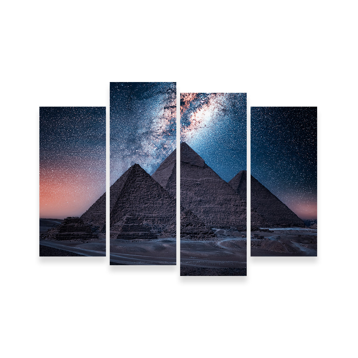 Exquisite Egyptian Night Wall Art by Manjik Pictures