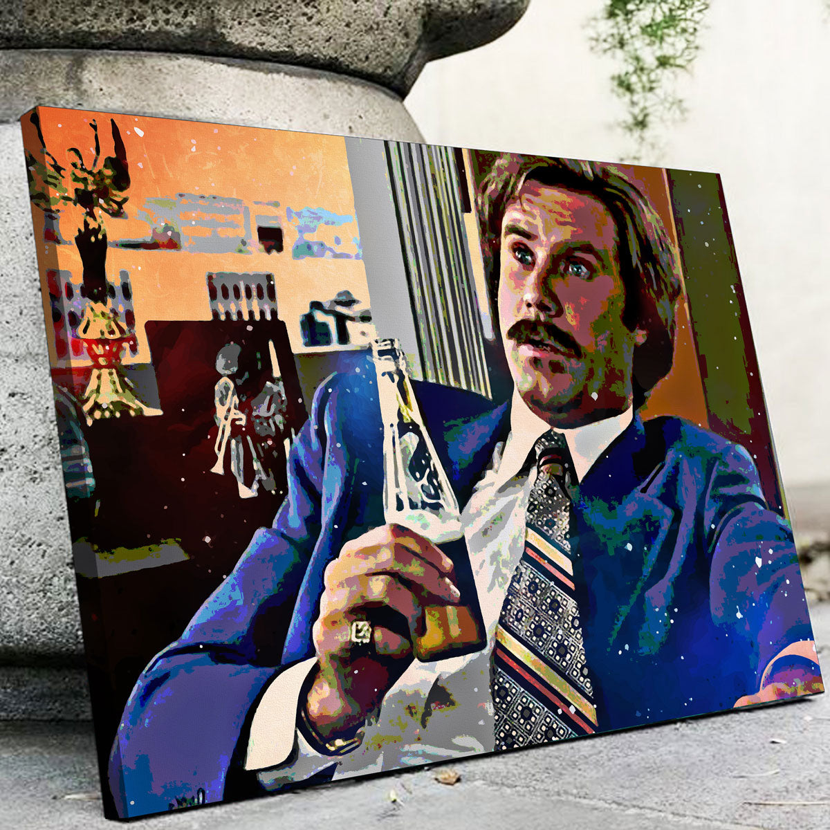 Ron Burgundy High - Quality Wall Art for Stunning Decor
