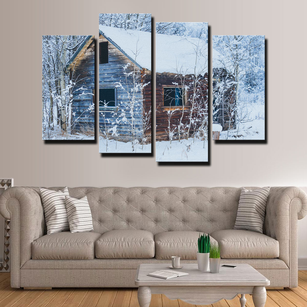 Stunning Abandoned Cabin Wall Art by Mike Cotton