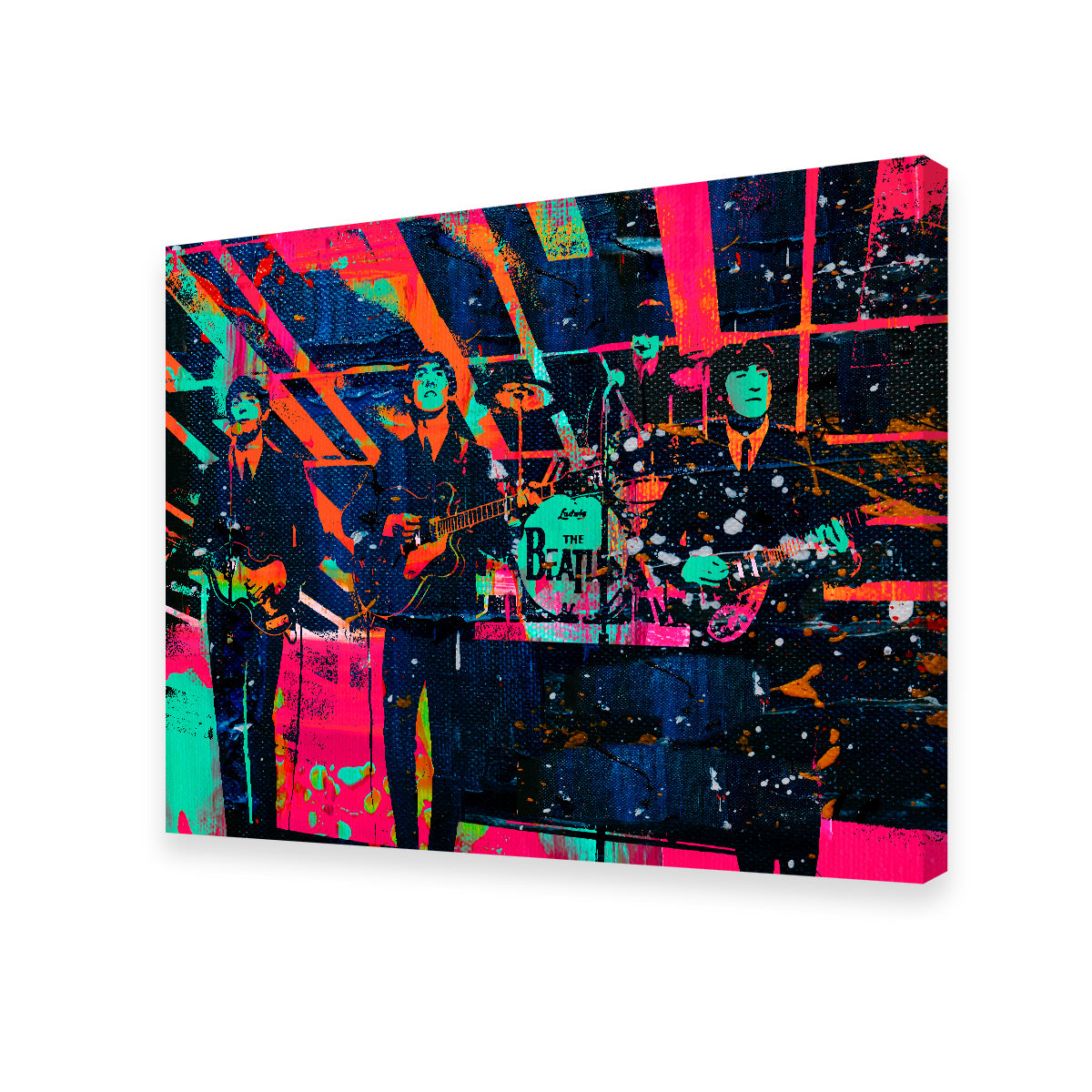 The Beatles - Iconic Ed Sullivan Wall Art by Stephen Chambers
