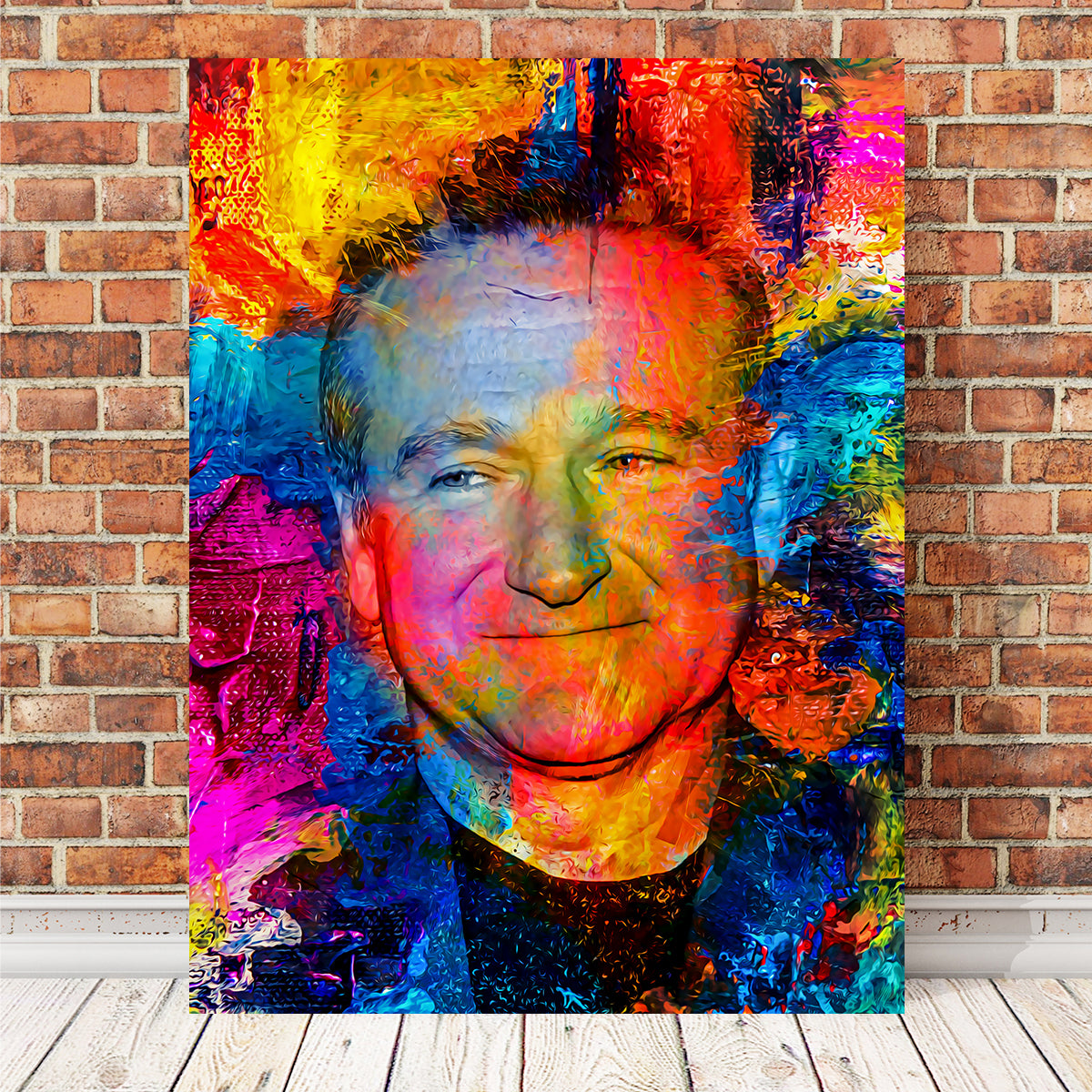 Stunning Robin Williams Wall Art by George Sorin