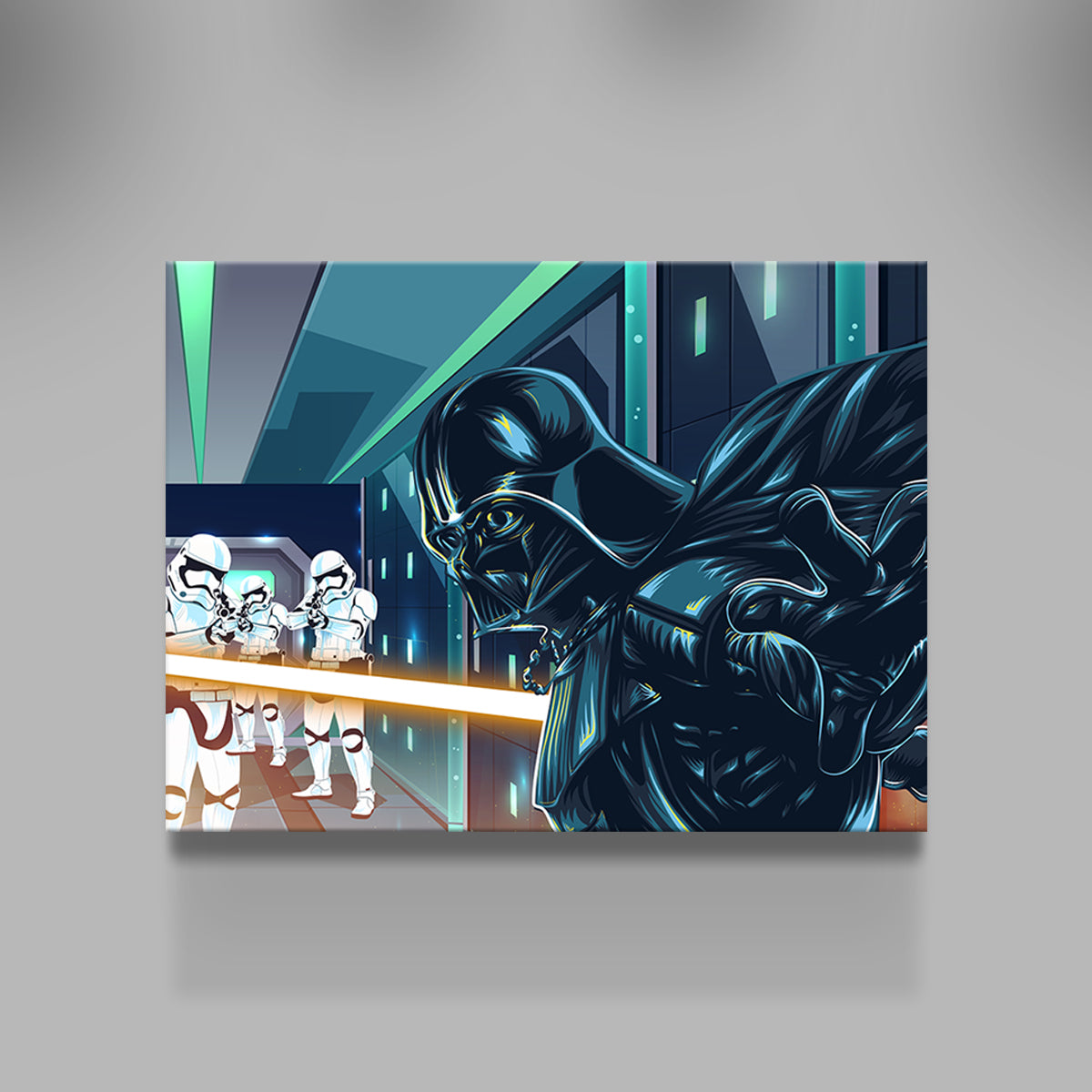 Epic Star Wars Final Battle Wall Art by Ralph & Laura Design