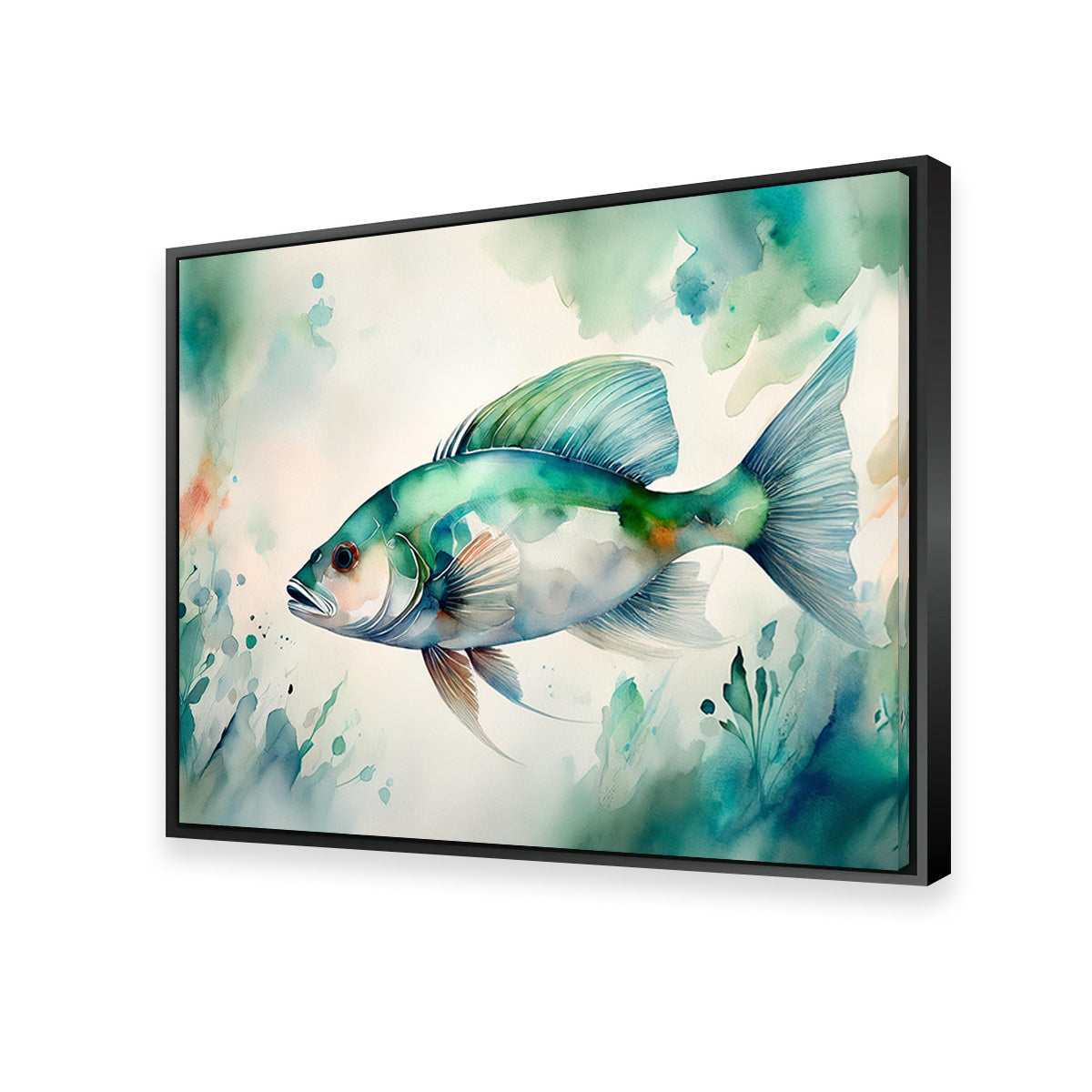 Exquisite Salt Water Fish Painting Wall Art for Stunning Home Decor