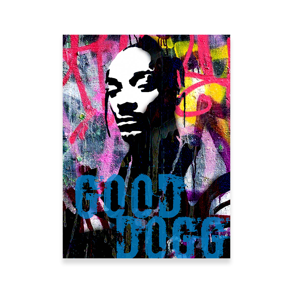 Stunning Good Dogg Wall Art by Stephen Chambers