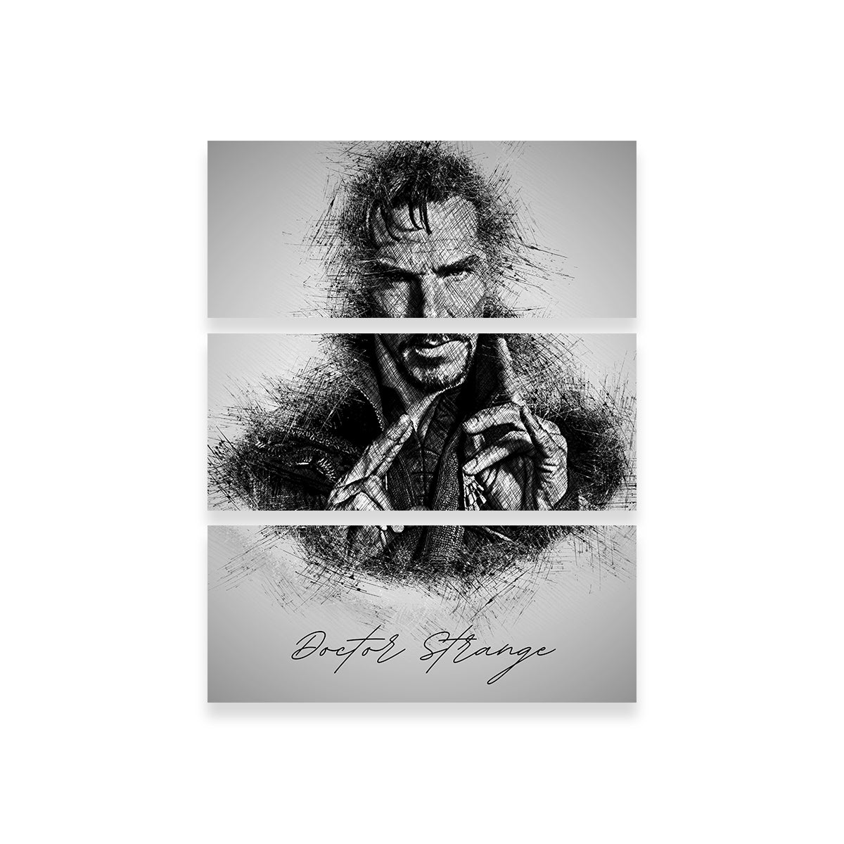 Doctor Strange High - Quality Wall Art by Albi Art