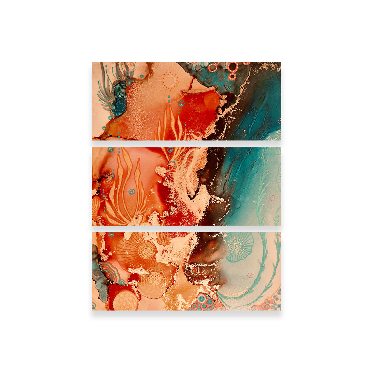 Stunning Glorious Reef Wall Art by Amy Tieman
