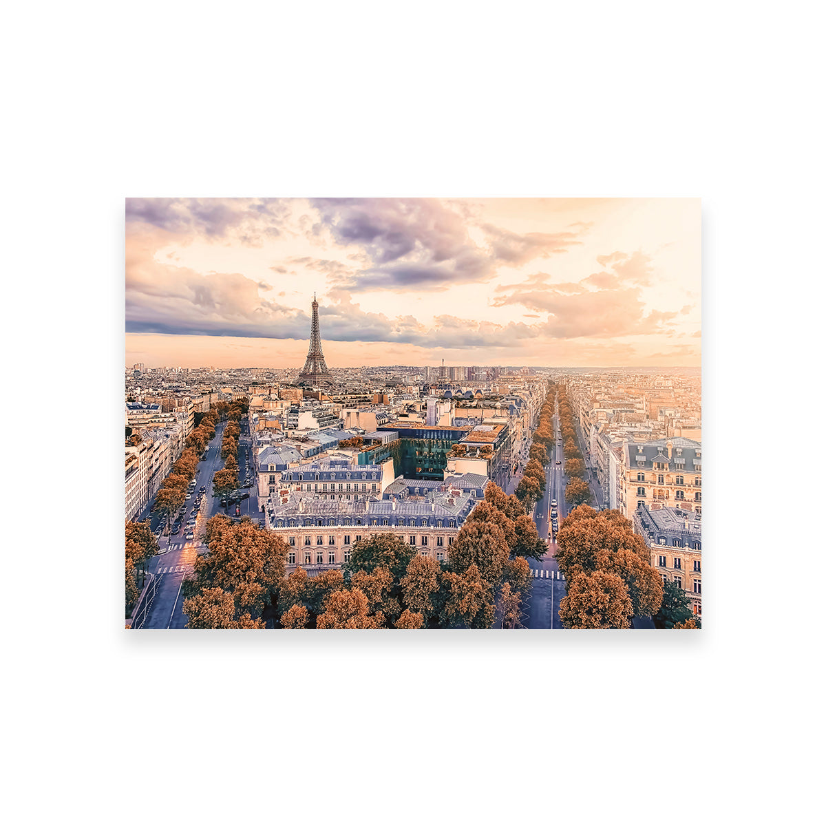 Stunning Paris Sunset Wall Art for Your Home Decor