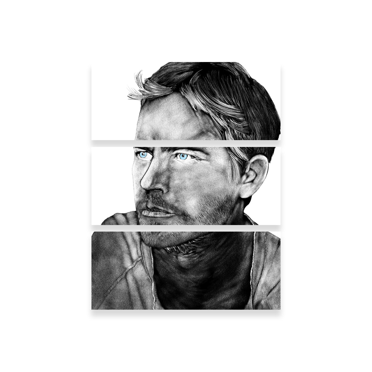 Stunning Paul Walker Wall Art by JPS Darko Art