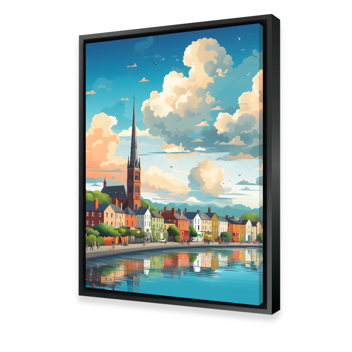 Exquisite Ireland - Cork Wall Art by Valth Graphics