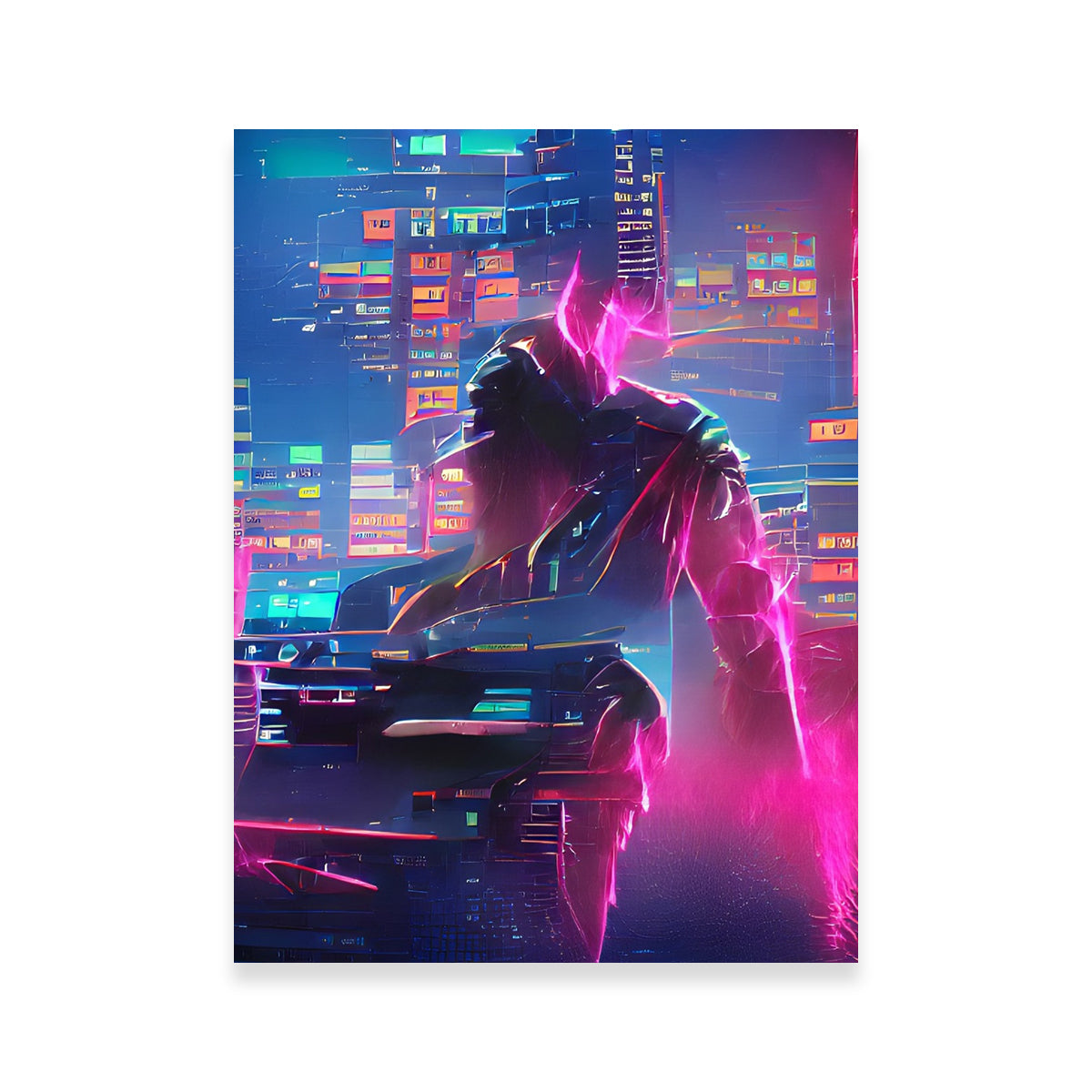 Stunning Futuristic Wall Art by Gabriel Ritcey