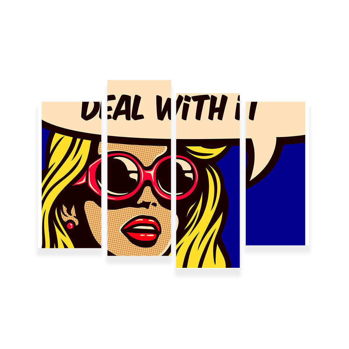 Eye - Catching Deal With it Wall Art for Stunning Decor