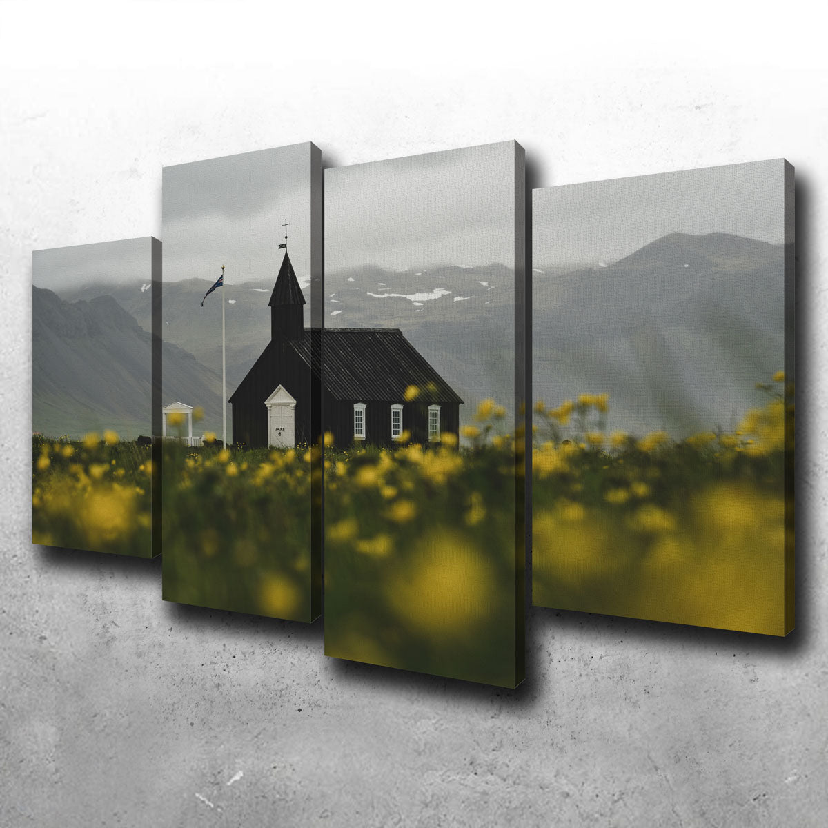 Exquisite Church Flowers Wall Art by Dennis Maida