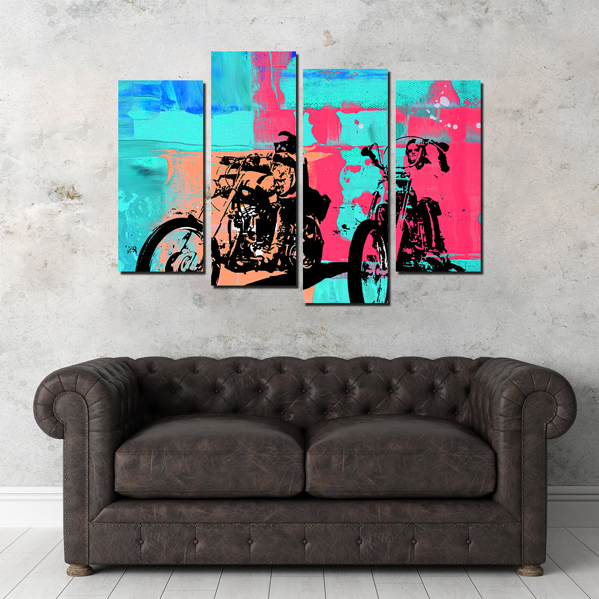 Stunning Easy Rider Wall Art by Stephen Chambers